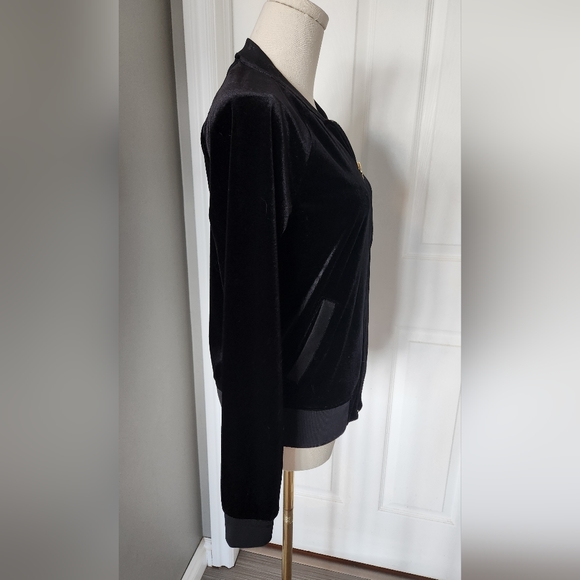Juicy Couture velour black jacket - Size Small - Picture 7 of 10